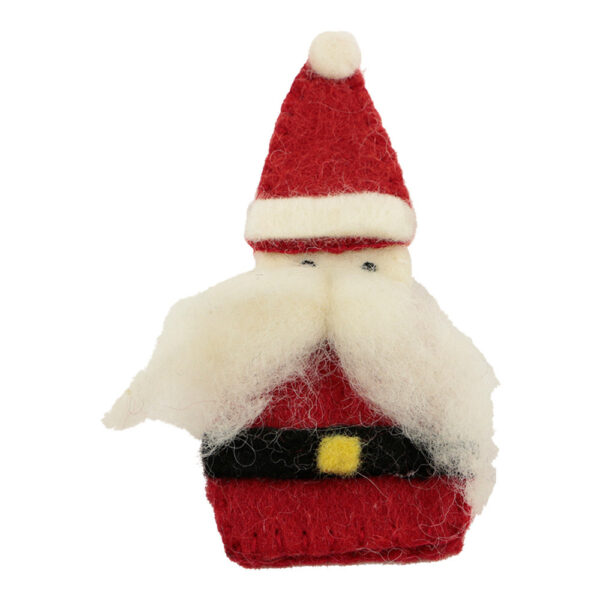 Vilten Broche Kerstman