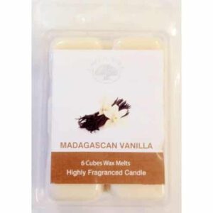 Wax Melts Madagascan Vanilla (6 stuks - 80 gram)