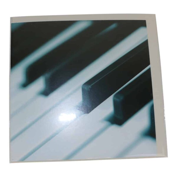 Wenskaart Blanco Piano (Set van 6)