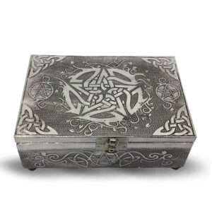 White Metal Box - Pentagram