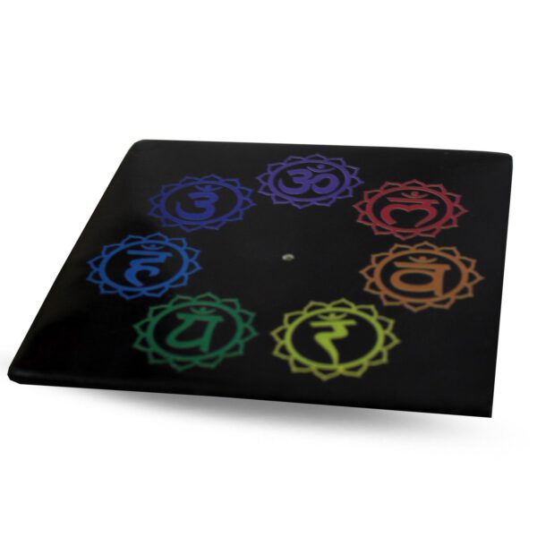 Wierook Brander 7 Chakra&apos;s Zwart - 10 cm