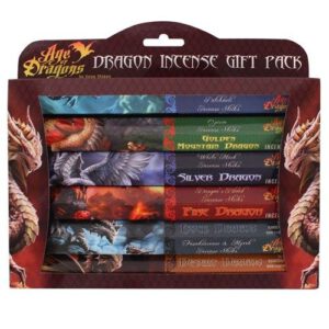 Wierook Geschenkset Age of Dragons van Anne Stokes (6 pakjes met 20