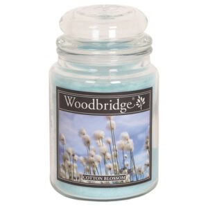 Woodbridge Geurkaars in Glas &apos;Cotton Blossom&apos; - 565 gram