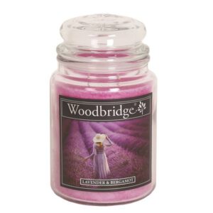 Woodbridge Geurkaars in Glas &apos;Lavender & Bergamot&apos; - 565 gram