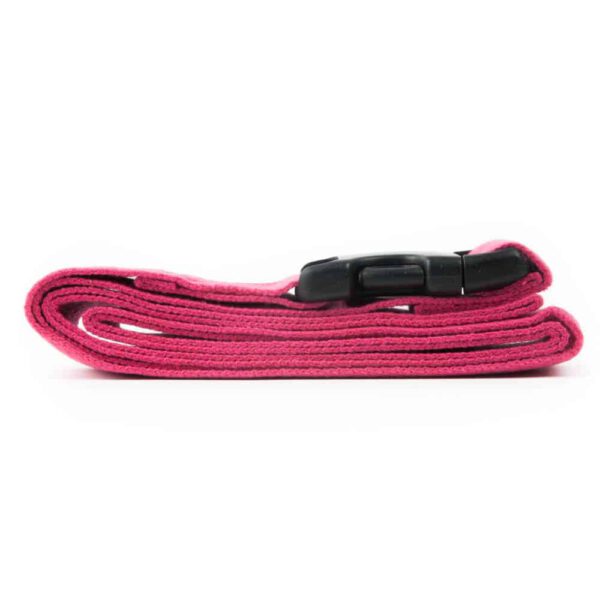 Yoga Riem Cinch Buckle Fuchsia Roze Katoen