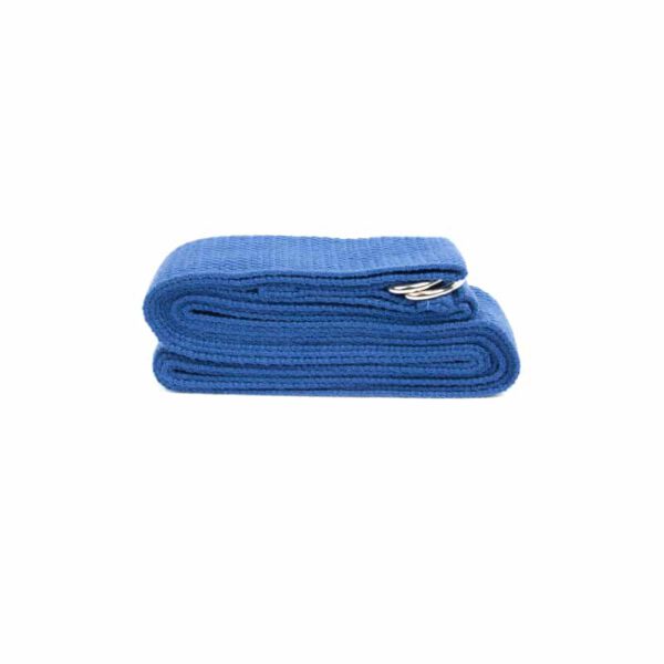 Yoga Riem D-ring Blauw Katoen (250 x 3 cm)