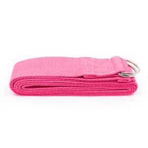 Yoga Riem D-ring Katoen Roze (183 cm)