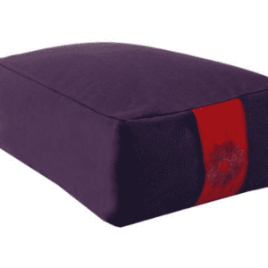 Yogi & Yogini Meditatiekussen Rechthoekig Katoen Violet - 7e Chakra -