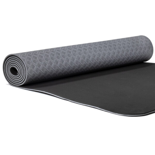 Yogi & Yogini Premium TPE Yogamat Antraciet - 183 x 61 x 0.5 cm (950