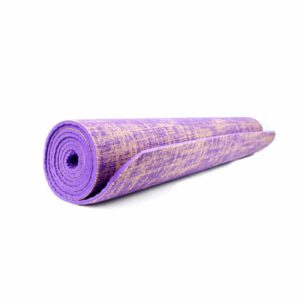 Yogi & Yogini Yogamat Jute Paars 5 mm - 185 x 63 cm