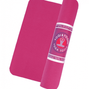 Yogi & Yogini Yogamat PVC Roze 5 mm - 183 x 61 cm