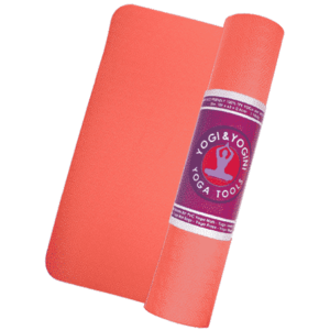 Yogi & Yogini Yogamat TPE Rood/Bruin 5 mm - 183 x 63 cm