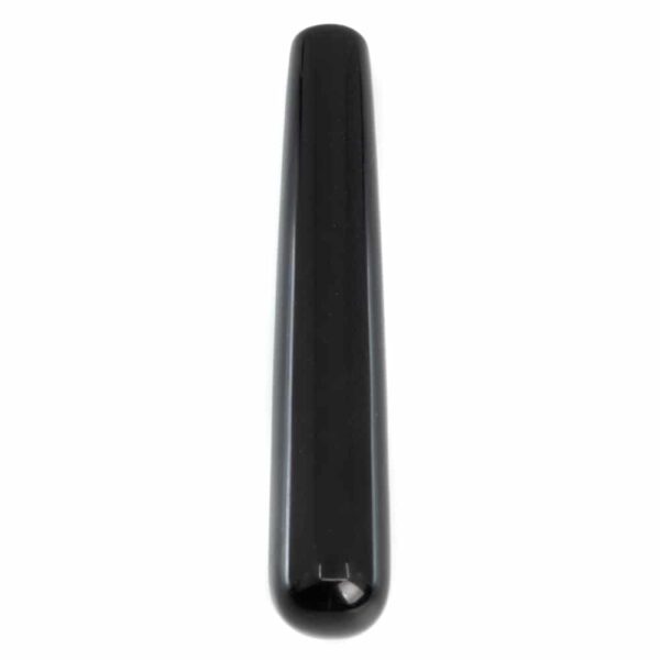 Yoni Wand Obsidiaan - 10 cm