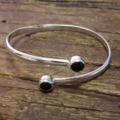 Zilveren Armband  "Obsidiana" (Sterling Zilver 925)