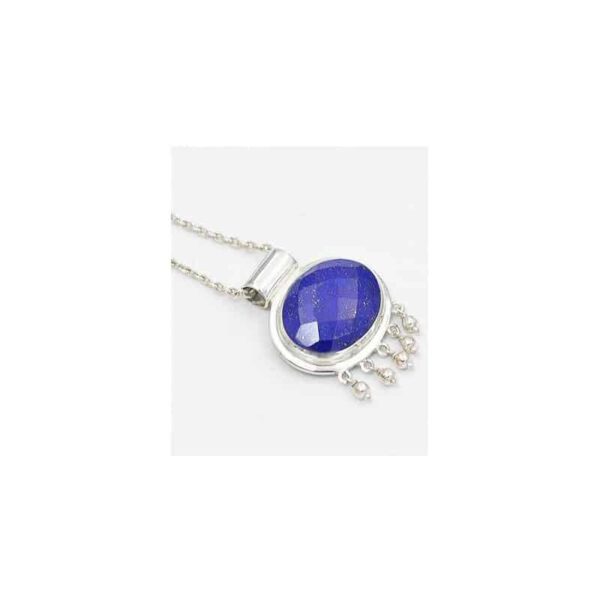 Zilveren Hanger Lapis Lazuli - 925 Sterling