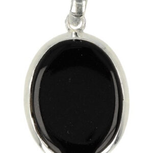 Zilveren Hanger Onyx - 45 mm - 925 Sterling