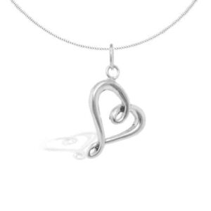 Zilveren Hanger "Corazón de Lazo" (Sterling Zilver 925)