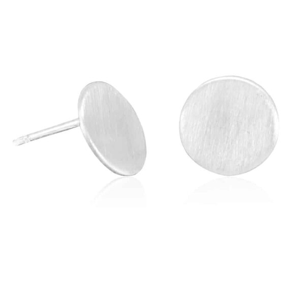 Zilveren Oorstekers  Disco Mate (10 x 1 mm) - 925 Sterling