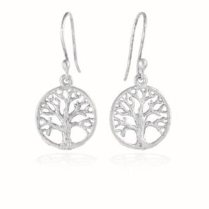 Zilveren Oorstekers "Árbol de la vida" - 925 Sterling