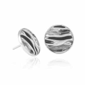 Zilveren Oorstekers "Corrugado" - 925 Sterling