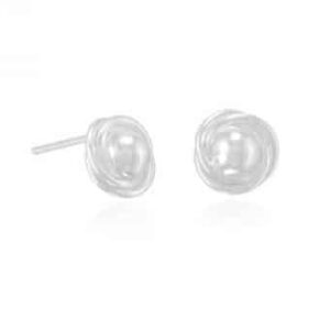 Zilveren Oorstekers "Nido" (8 mm) - 925 Sterling