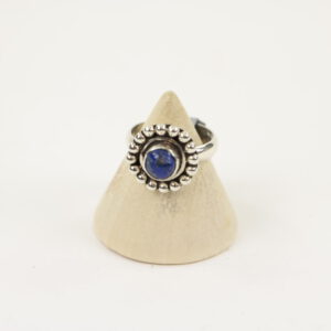 Zilveren Ring met Lapis Lazuli Maat 15