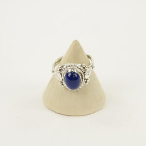 Zilveren Ring met Lapis Lazuli Maat 16