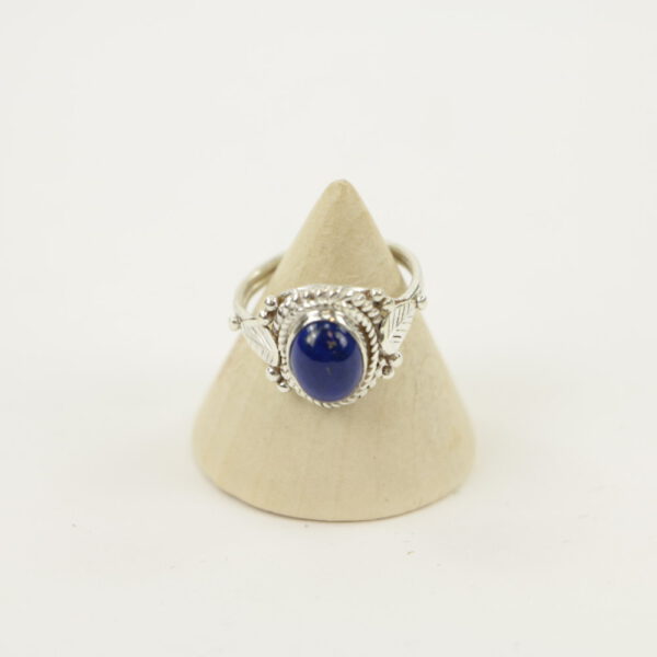 Zilveren Ring met Lapis Lazuli Maat 16