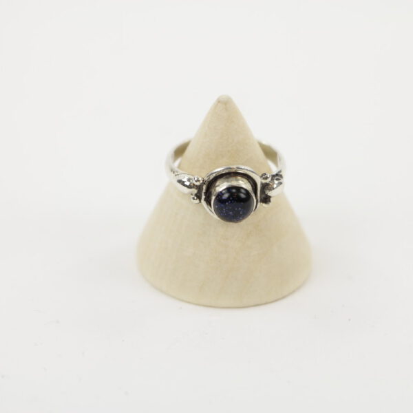 Zilveren Ring met Zonnesteen Maat 18 (Sterling Zilver 925)